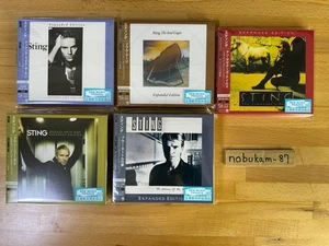 Sting CD set of 5 The Soul Cages,Brand New Day, Ten Summoner's Tales Nothing.. - Foto 1 di 13