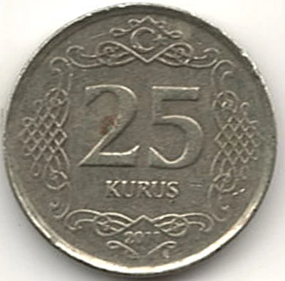 2011 25 KURUS FROM TURKEY                             stk 4000 - Image 1 of 4