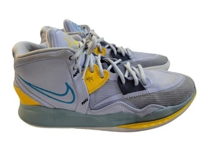 Nike Men's Kyrie Infinity Sneakers Marine Blue Yellow CZ0204-501 Men's Size 9.5 - Picture 1 of 8