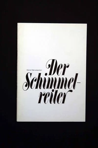 Der Schimmelreiter - Gert Fröbe - Dirk Galuba - Lina Carstens - Presseheft - Picture 1 of 1