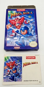 Mega Man 5 Nintendo NES Spiel LEERKARTON NUR ANLEITUNG - Bild 1 von 13