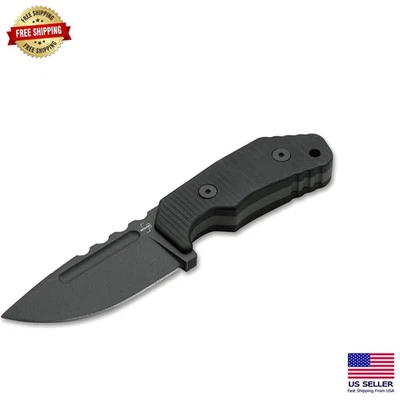 High-Performance Boker Plus Little Dvalin Knife: Full Tang and Titanium Coating - Image 1 of 4