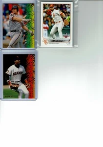 2022 Topps Opening Day Baseball San Francisco Giants Team Set (9) Base Cards ++ - Picture 1 of 2