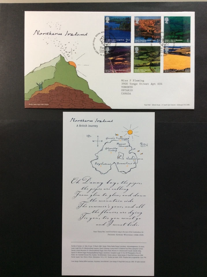 BroadviewStamps Great Britain #2193-99 FDC.  Yes, combined shipping is offered. - Image 1 of 1