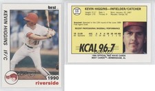 1990 Best Riverside Red Wave Kevin Higgins #13