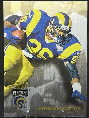 Jerome “The Bus” Bettis 1995 Playoff Prime #6 St. Louis Rams - Image 1 of 2