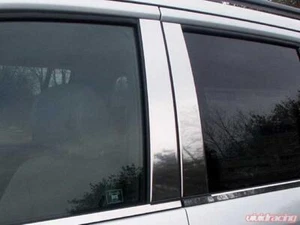 4pc Stainless Steel Pillar Post Covers for 2009-15 Honda Pilot - Picture 1 of 3