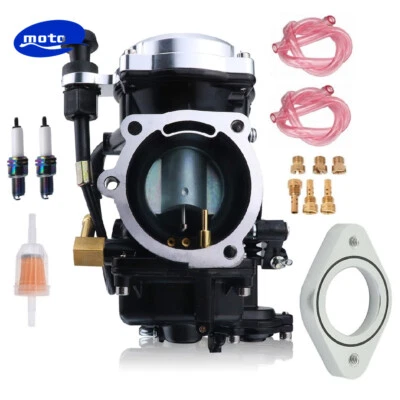 CV40 Carburetor For Harley Davidson XL883 Sportster XLH1200 & Intake Manifold US - Image 1 of 4