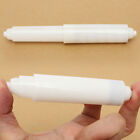 White Plastic Replacement Toilet Roll Holder Roller Spindle Spring DDDY