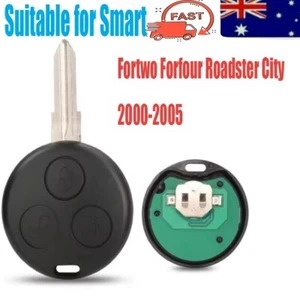 Complete Remote Key Fob Suitable for Smart Fortwo Forfour Roadster City 2000-05 - Picture 1 of 3
