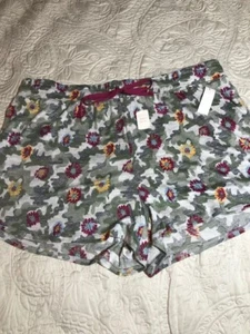 SECRET TREASURES Women’s 2X (18W-20W) Super Soft Knit Sleep Lounge Shorts 2XL - Picture 1 of 7