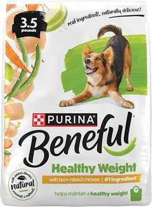 Purina Beneful Healthy Weight with Farm-Raised Chicken Natural Dog Food Dry Form - Picture 1 of 12