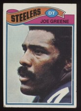 1977 Topps #405 Joe Greene Steelers Football Card