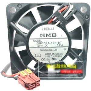 NMB 06015KA-12N-BT 6015 12V 0.21A cooling fan - Picture 1 of 3