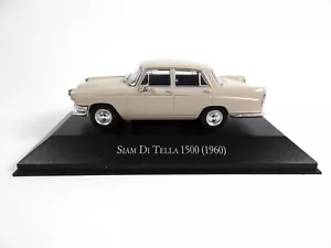 Siam Di Tella 1500 Riley 4 1:43 SALVAT Auto Indimenticabili Modellino Auto Diecast AR17 - Foto 1 di 7