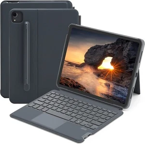 Qulose Tastatur Hülle für 10,9" iPad Air 5. 4. Generation 2022/2020, 7 Farben - Bild 1 von 6