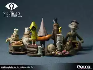 Gecco Little Nightmares Mini Figure Collezione Scatola Colore Originale - Foto 1 di 10