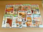 Konvolut WoodWorking  Zeitschriften 12  Heimwerkerzeitung Schreiner Tischler