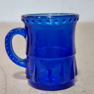  KOBALTBLAUER MINI BIERKRUG SCHNAPSGLAS - VINTAGE  - Bild 1 von 7
