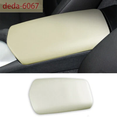 Capa painel console central couro ecológico off white apoio de braço caixa para BMW Z4 E89 09-15 - Imagem 1 de 4