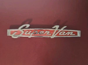 1969 1970 Ford Super Van Emblem Vintage 1960's 1970's Econoline Hotrod Ratrod - Picture 1 of 16