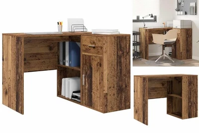 Eckschreibtisch Alter Holz 102x88x75 Cm Holzwerkstoff - Bild 1 von 4