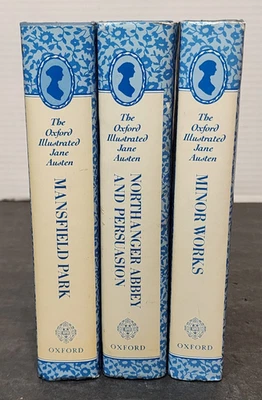 THE OXFORD ILLUSTRATED JANE AUSTEN LOT OF 3 HC/DJ MINOR WORKS, MANSFIELD PARK +1 - Image 1 of 3