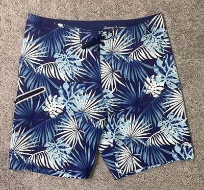 Pantalones Cortos Tommy Bahama Island Active Para Hombre TALLA 35 Azul Patrón Hawaiano Usados en Excelente Condición Foto 1 de 4