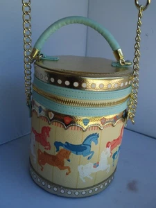 Disney Parks LOUNGEFLY KING ARTHUR'S CAROUSEL Crossbody Handbag 50th Anniversary - Picture 1 of 11