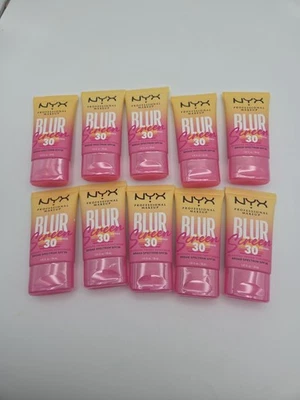 10×NYX Professional Makeup Blur Screen SFP 30 Blurring Makeup Primer 30ml NEW  - Image 1 of 4