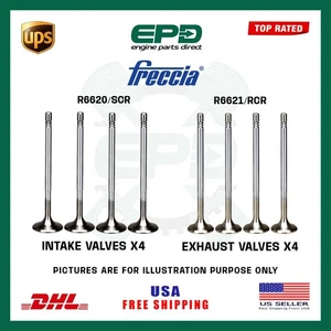 ANSUG- Und AUSPUFFVENTILE 8 Stück Für BMW 2.0 N47 N47D20 N47D20C Dieselmotor - Bild 1 von 2