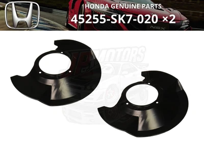 HONDA Genuine Integra Type-R 45255-SK7-020 ×2 Front Brake Splash Guard LH RH JDM - Image 1 of 4