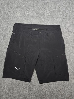 Pantalones Cortos Salewa Para Hombre XL Negros EU 54 Ligeros Exterior Senderismo Cremallera Bolsillo Elástico Foto 1 de 4