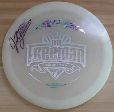 Innova Glow Champion TL (175g) - Rare 2019 Joel Freeman TS Autograph - Image 1 of 3