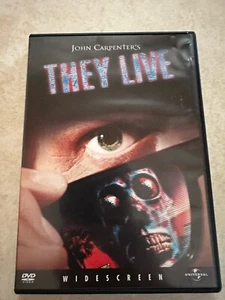 John Carpenter's They Live Rowdy Roddy Piper Cult Classic Horror Sci-Fi DVD - Picture 1 of 1