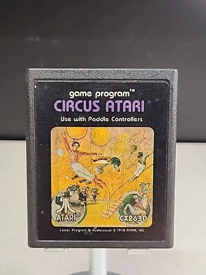 Circus Atari (Atari 2600, 1986 ) Cart Only - UNTESTED! - Image 1 of 3