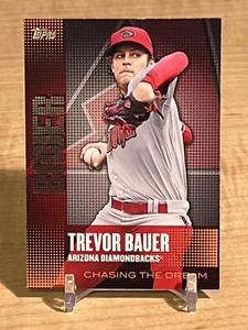 2013 Topps Chasing the Dream Trevor Bauer #CD-4 Arizona Diamondbacks - Picture 1 of 2