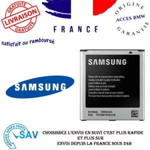 Batterie Pile 1500mAh Original Samsung B100AE Pour GT-S7390 GALAXY TREND LITE - Zdjęcie 1 z 1
