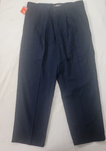 Dockers Boy's Navy Blue Khaki Casual Dress Pants NEW Husky Waist 30" 26" Inseam - Picture 1 of 9
