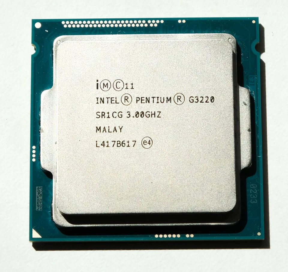 Intel Pentium G3220 3 GHz LGA 1150 5 GT/s Desktop CPU Processor SR1CG - Image 1 of 2