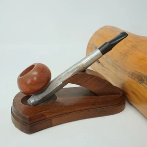 Unsmoked Vintage Comet Briar Estate Tobacco Smoking Pipe, replaceable bowl - Picture 1 of 10