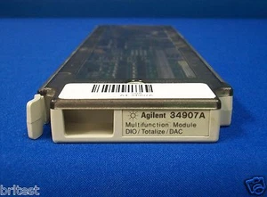  Agilent HP 34907A Multifunction Module for 34970A/34972A DIO/Totalize/DAC - Picture 1 of 11