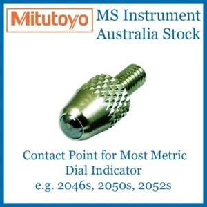Contact Point 901312 Stylus Anvil for Mitutoyo 2046s 2050s 2052s Dial Indicator - Picture 1 of 2