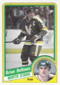 84/85 TOPPS..BRIAN BELLOWS..EXMT..CARD # 71..NORTH STARS..FREE COMBINED SHIPPING - Picture 1 of 1
