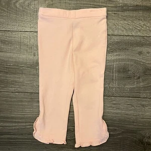 Baby Gap Mädchen Hose Größe 18 24M rosa anziehbarer Rüschensaum - Bild 1 von 8
