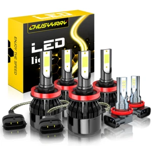 Kit de bombillas antiniebla de faros de haz alto bajo para Nissan Pathfinder 2017-2020 - Imagen 1 de 11