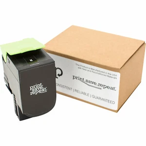 Drucken.Speichern.Wiederholen. Lexmark 801SK Tonerkassette Schwarz für CX310, CX410, CX510 - Bild 1 von 4