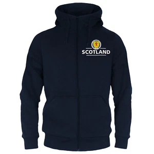 Scotland Mens Hoody Zip Fleece Adults OFFICIAL Football Gift - Picture 1 of 5