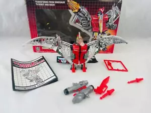 Transformers Original G1 1985 Dinobot Swoop Complete/ Box Very Nice - Picture 1 of 5