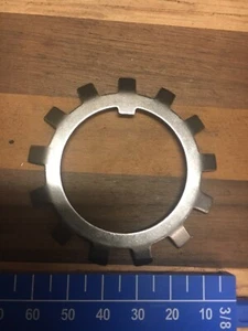 Lot Of (2) M40 MM Bearing MB 08 Lock Washers Machine Spindle. New Old Stock - Picture 1 of 4